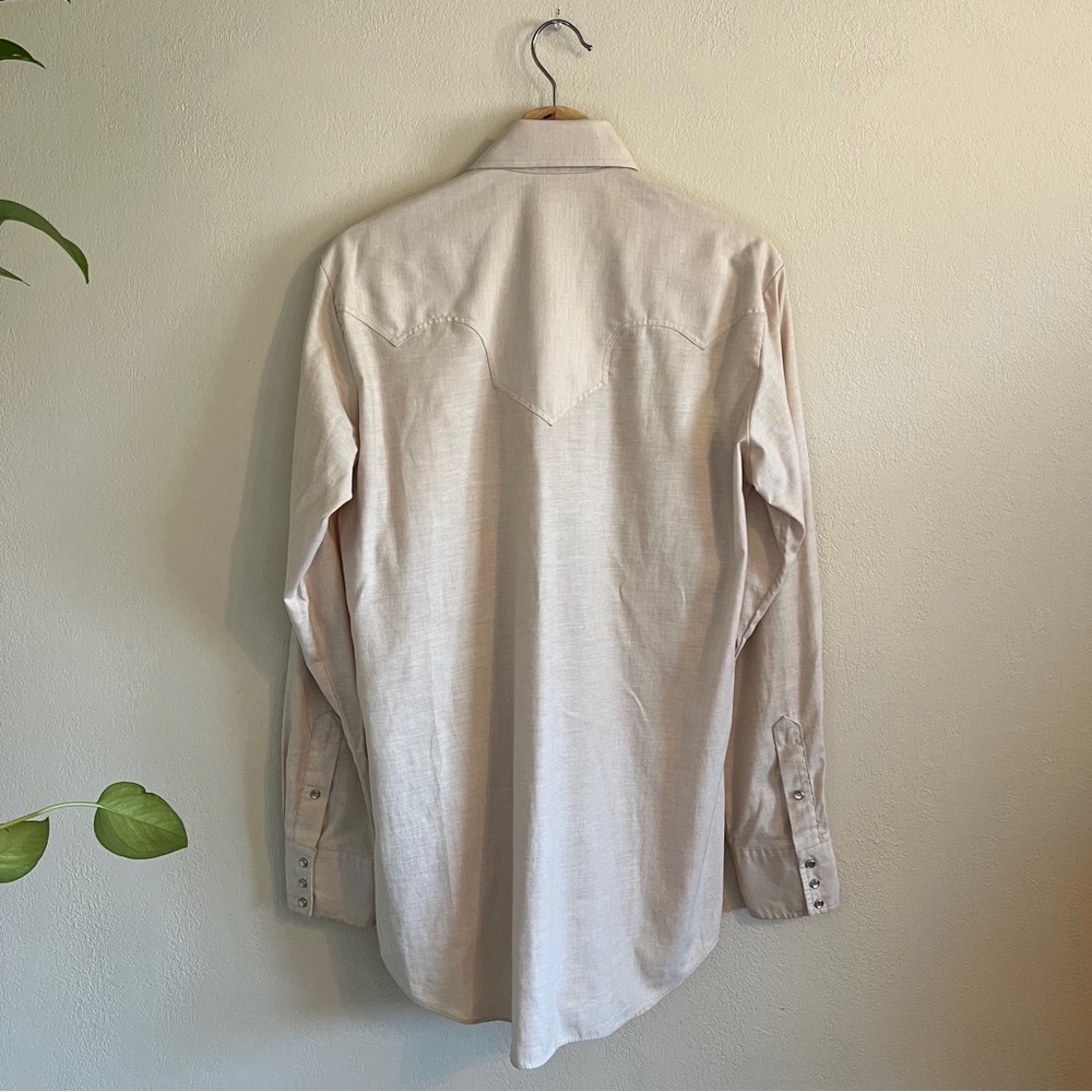 Vintage Miller Miller Miller Western Wear Snap Button Up - Picture 5 of 12